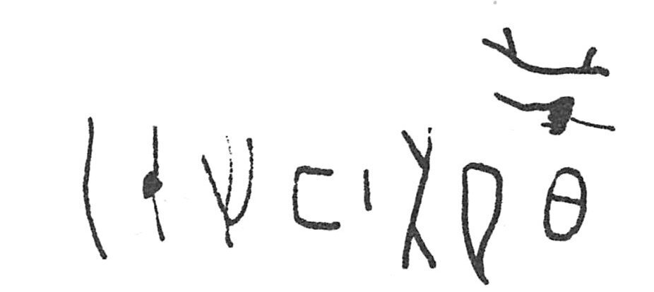 inscription of siglum C 830