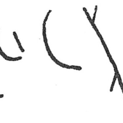 inscription of siglum C 834