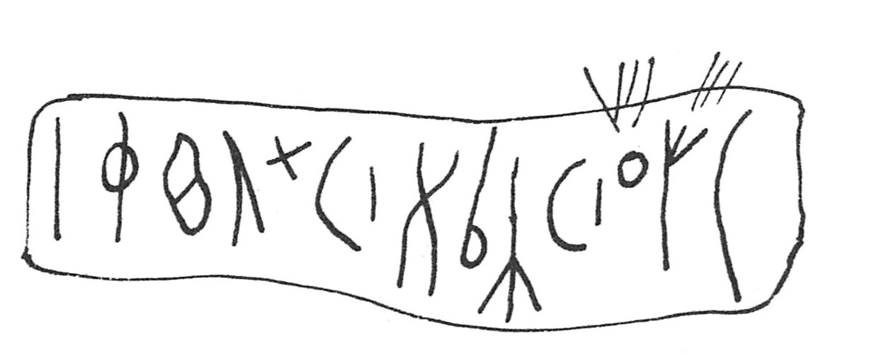 inscription of siglum C 855