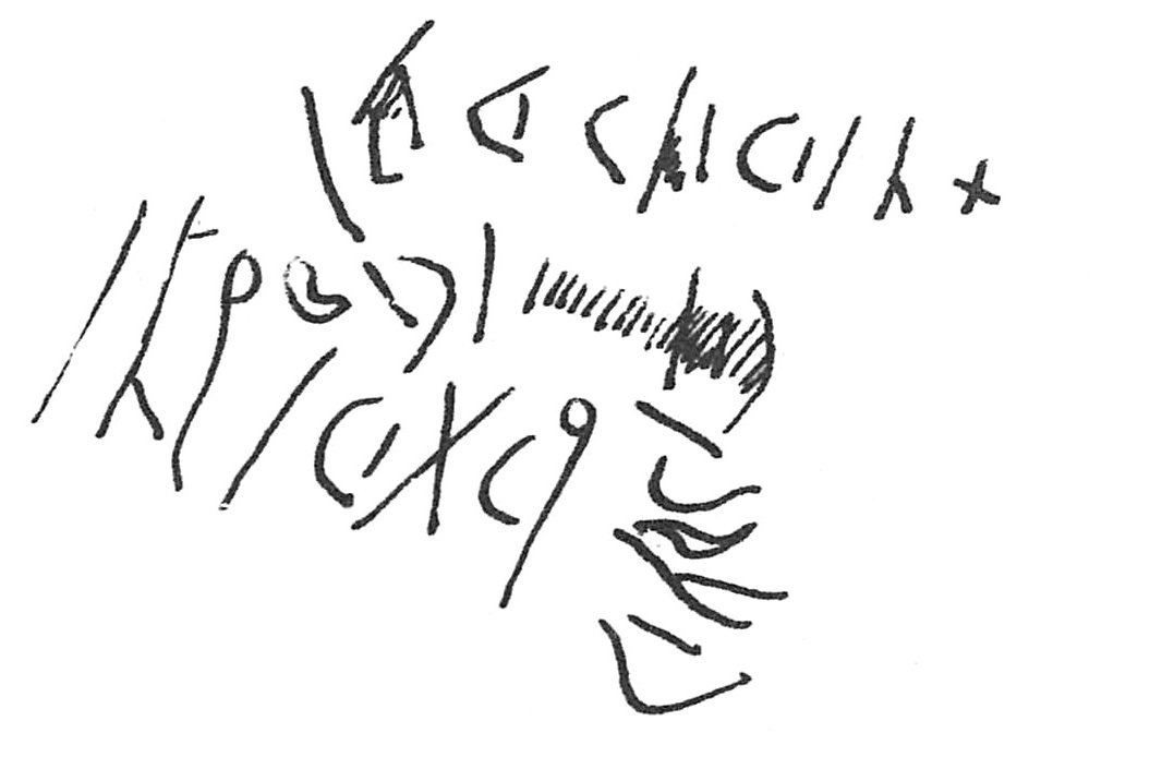 inscription of siglum C 856