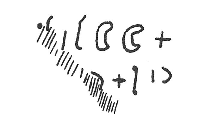 inscription of siglum C 862