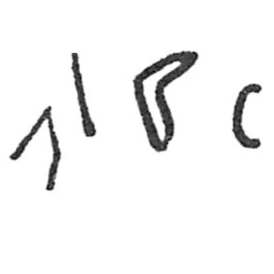 inscription of siglum C 864