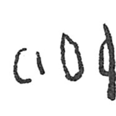 inscription of siglum C 875