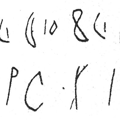 inscription of siglum C 888