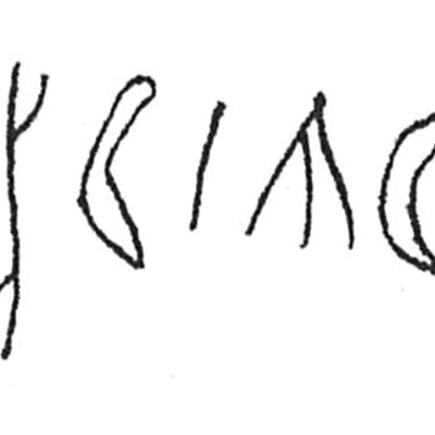 inscription of siglum C 889