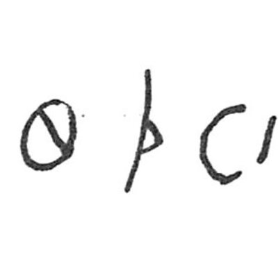 inscription of siglum C 89