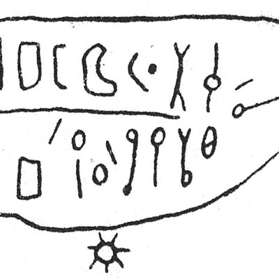 inscription of siglum C 912