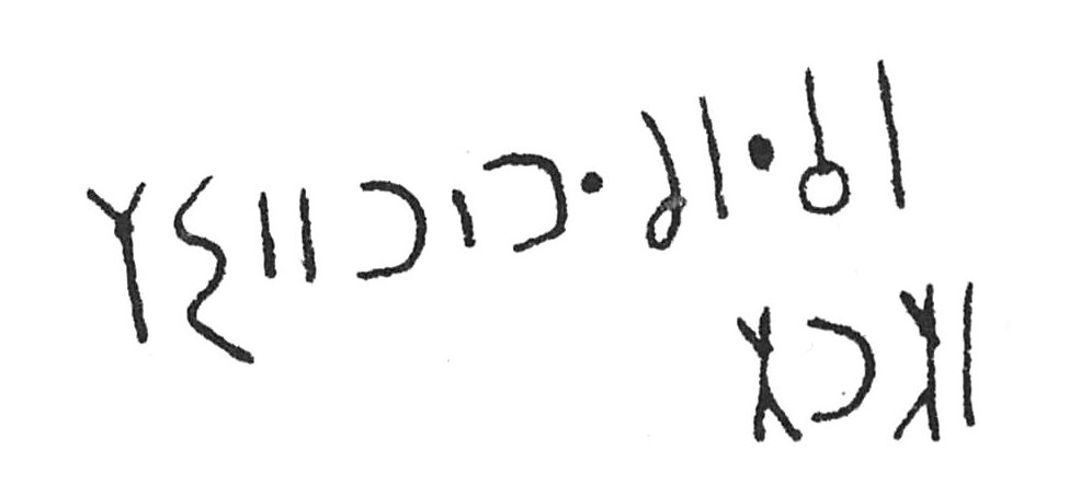 inscription of siglum C 929