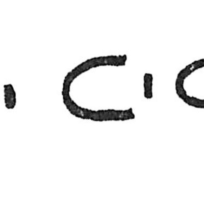 inscription of siglum C 934