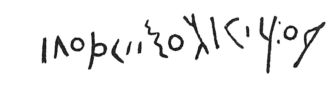 inscription of siglum C 957