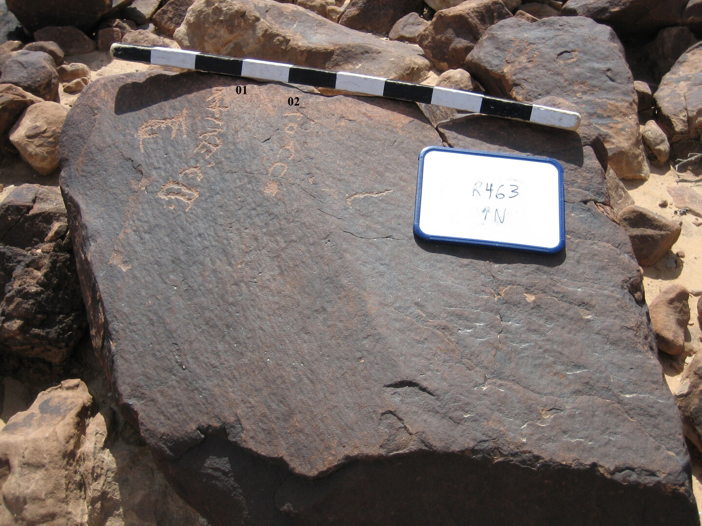 inscription of siglum CH.R463.1