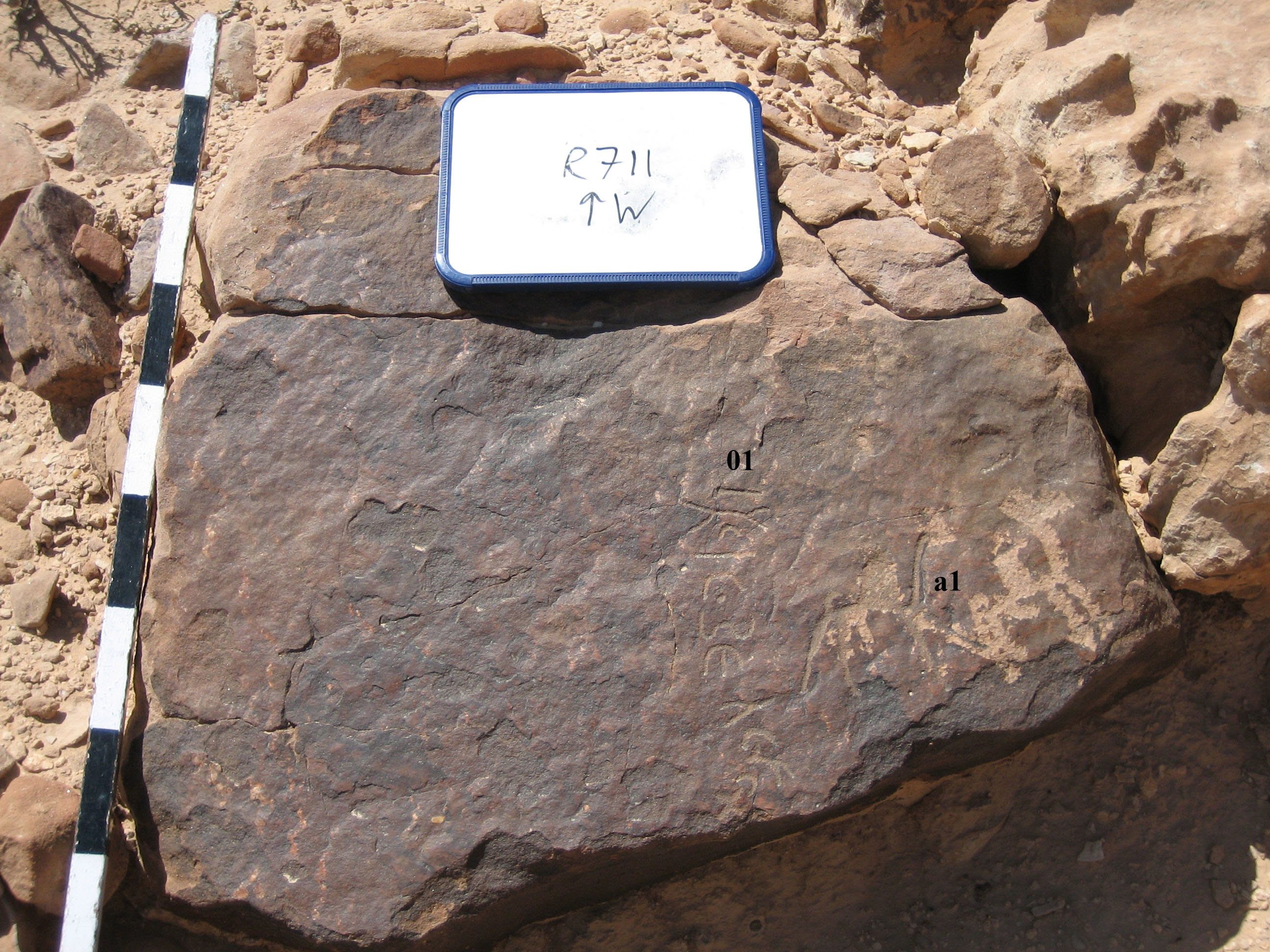 inscription of siglum CH.R711
