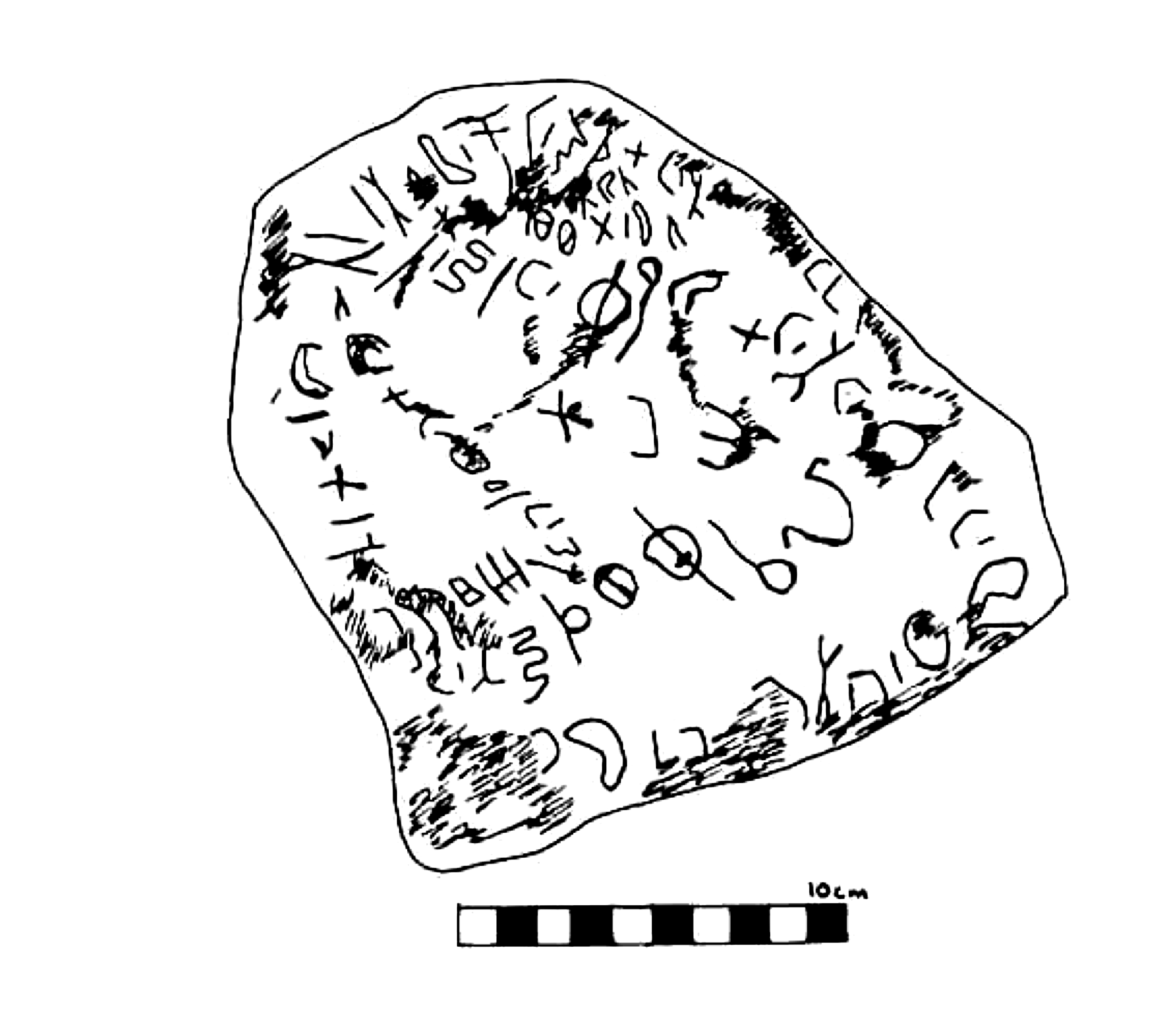 inscription of siglum CSA 3.4