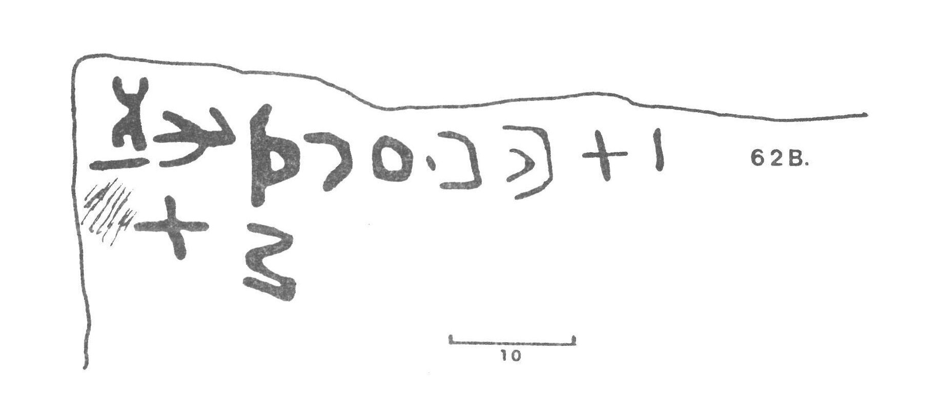 inscription of siglum CSI.S 1