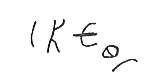 inscription of siglum CSNS 102