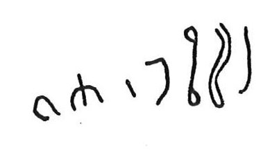 inscription of siglum CSNS 150