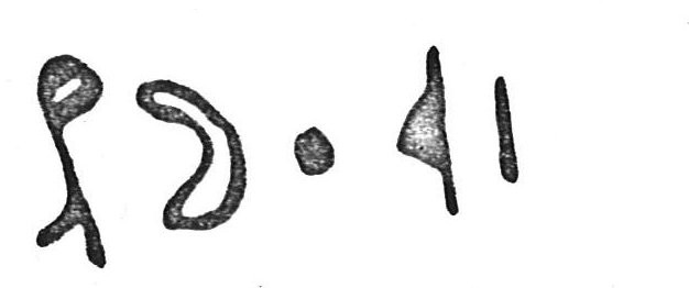 inscription of siglum CSNS 293