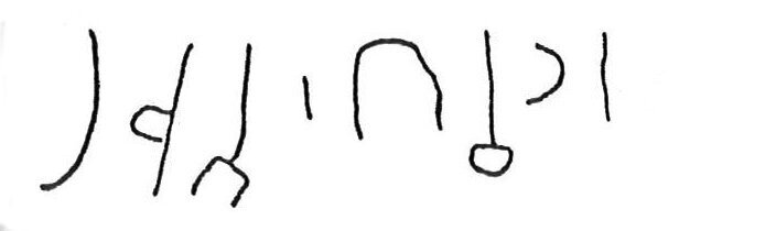 inscription of siglum CSNS 327