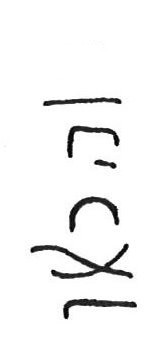 inscription of siglum CSNS 386