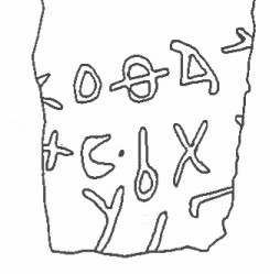 inscription of siglum CSP 3.2