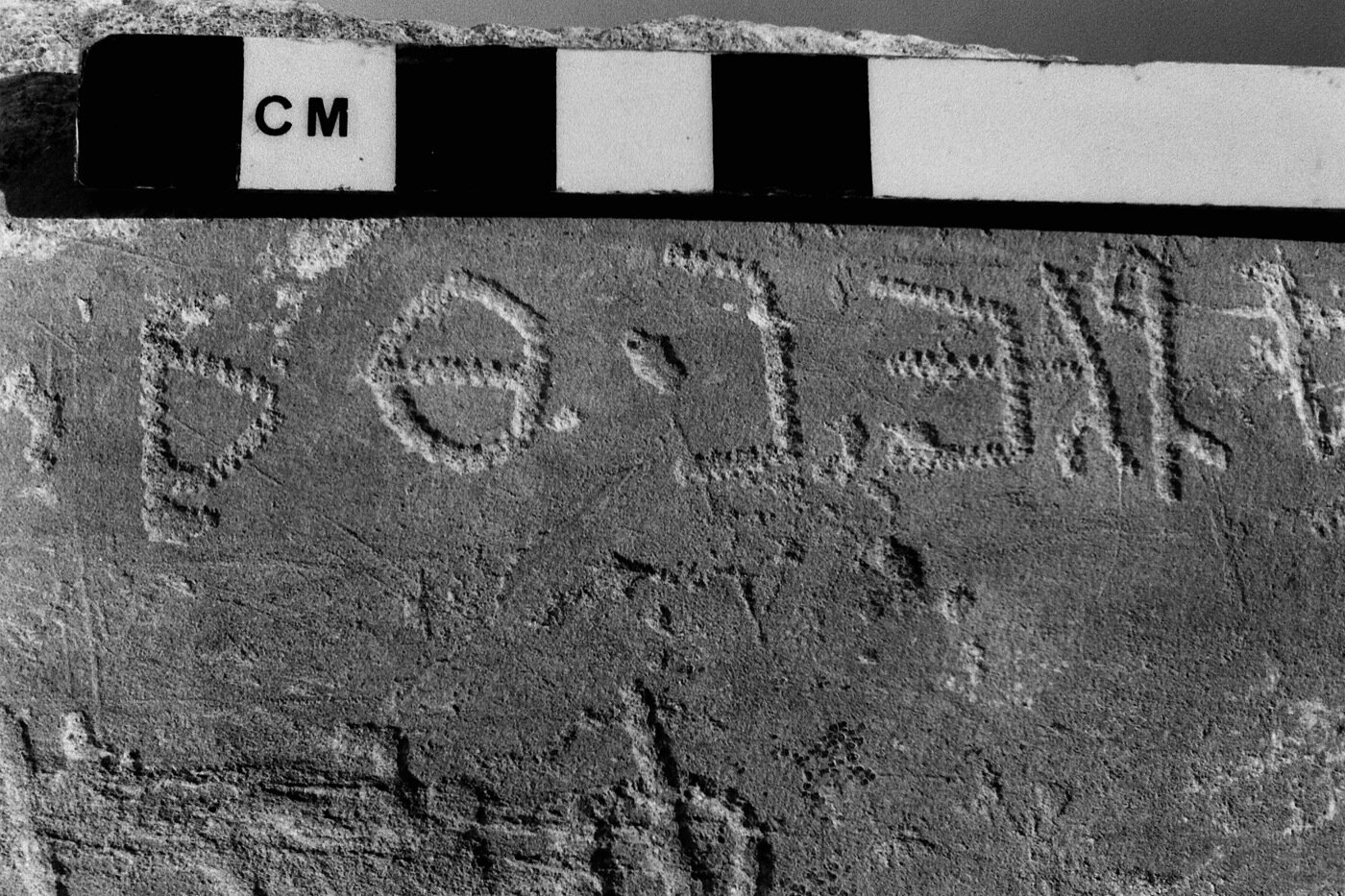 inscription of siglum CTSS 3