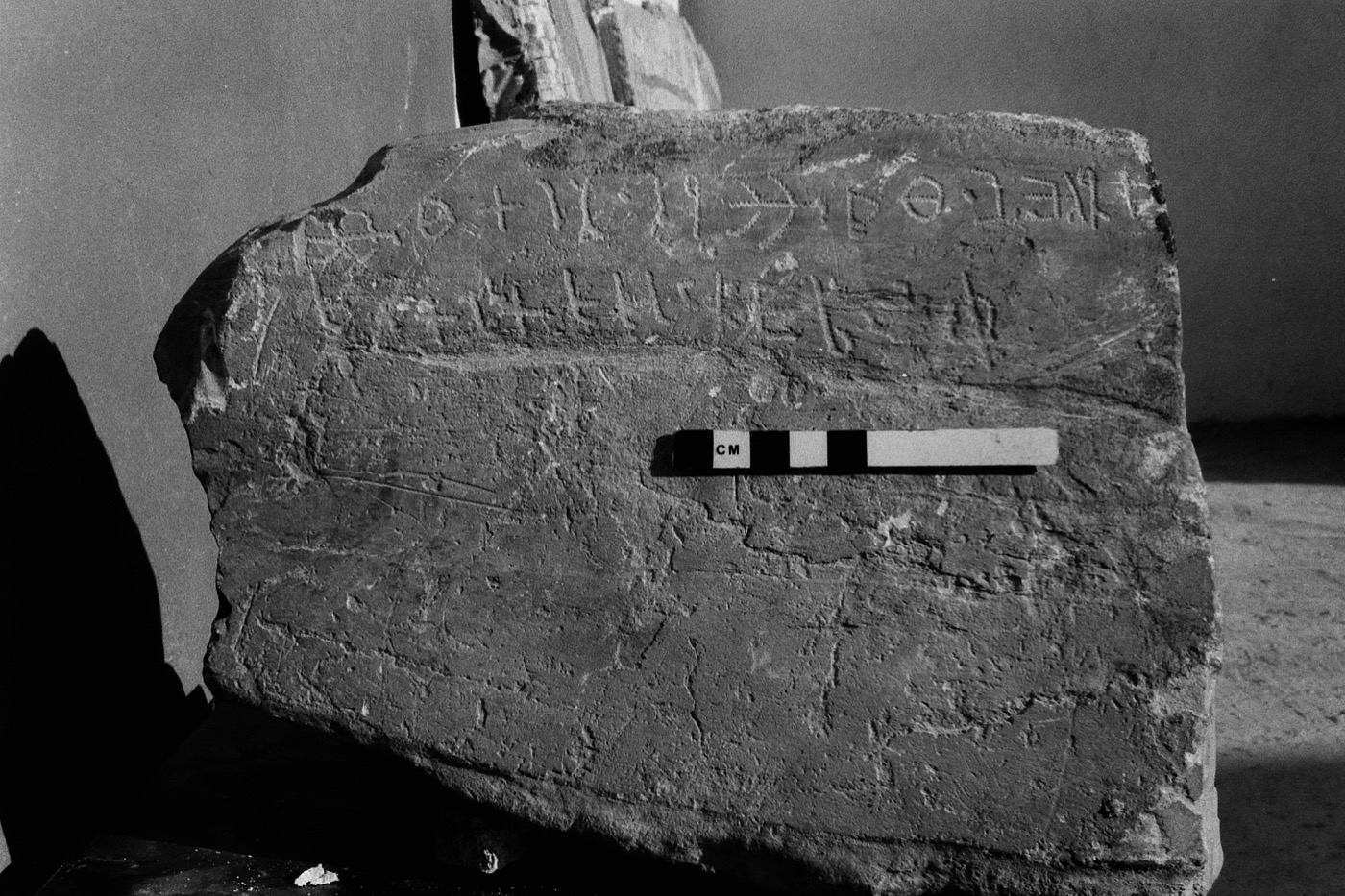 inscription of siglum CTSS 3