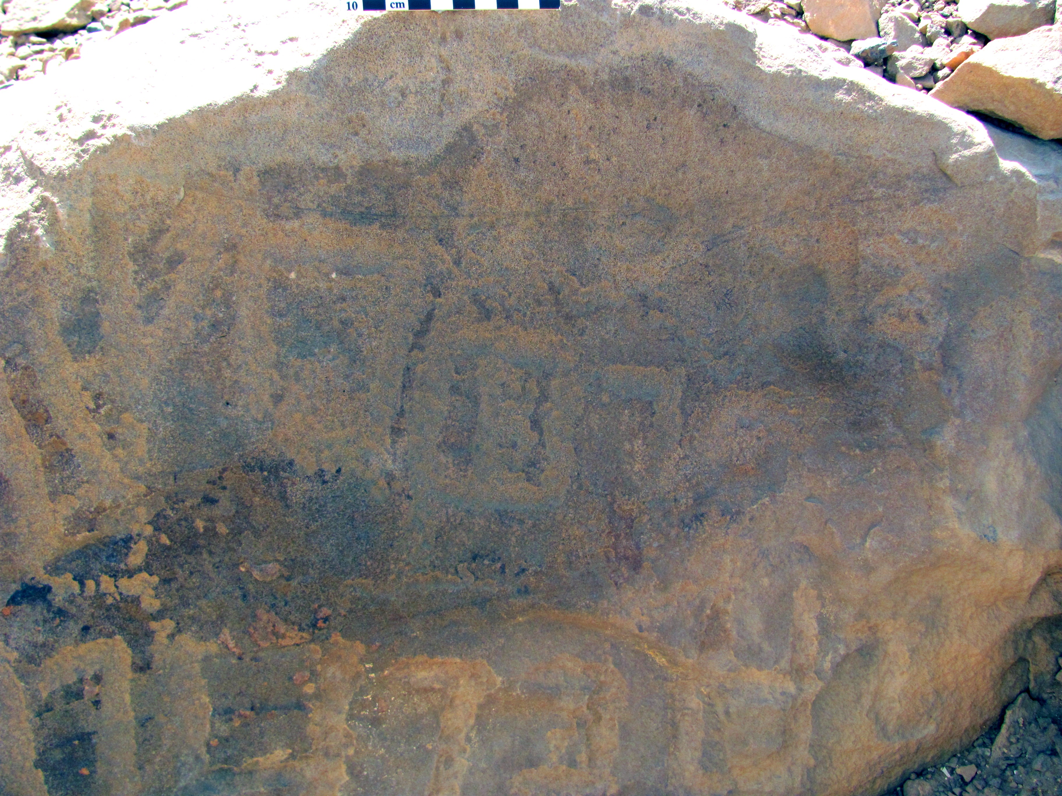 inscription of siglum ELHT Jabal Ġunaym Tay 13