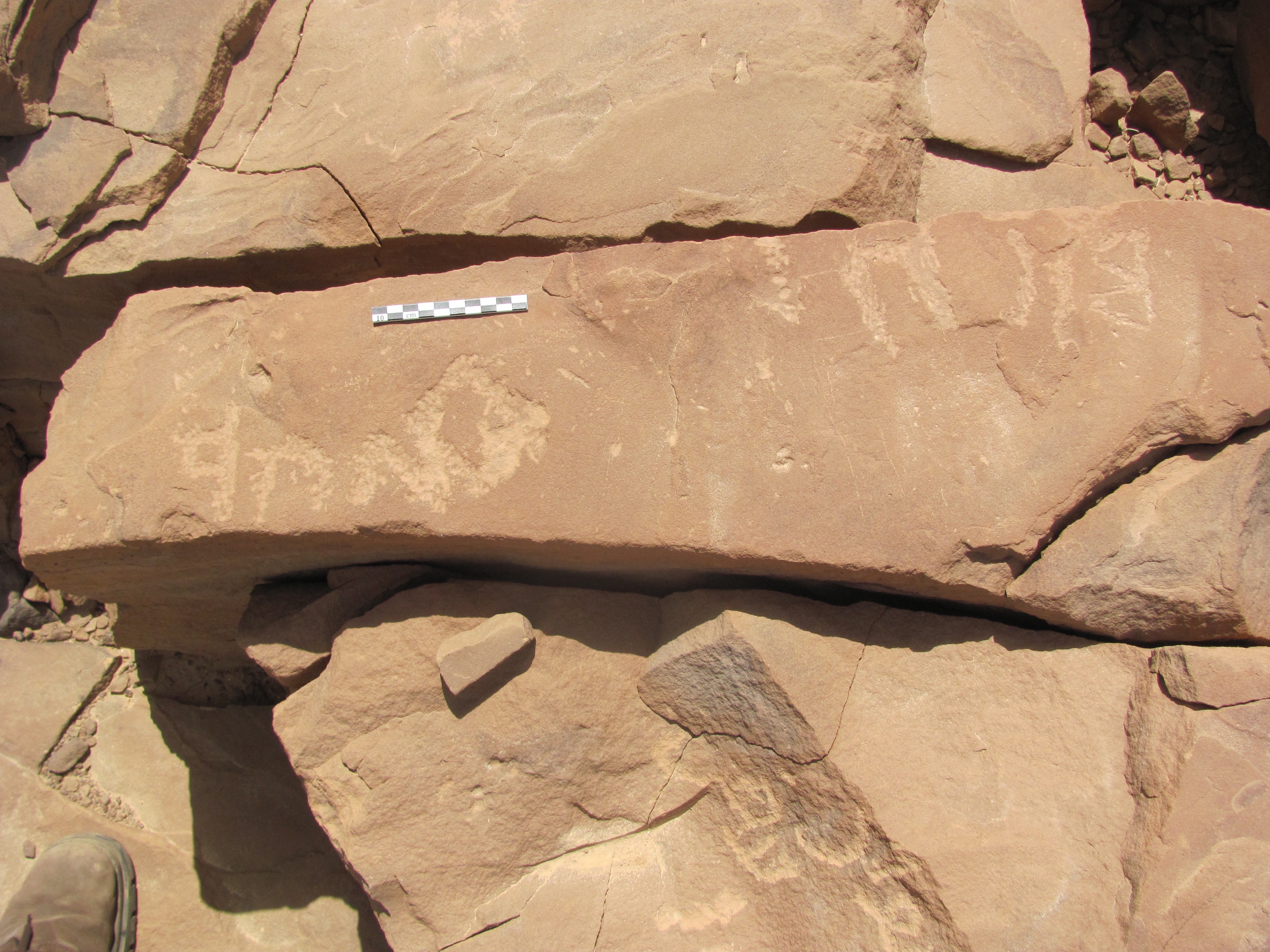 inscription of siglum ELHT Jabal Ġunaym Tay 26