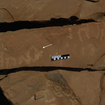 inscription of siglum ELHT Jabal Ġunaym Tay 27