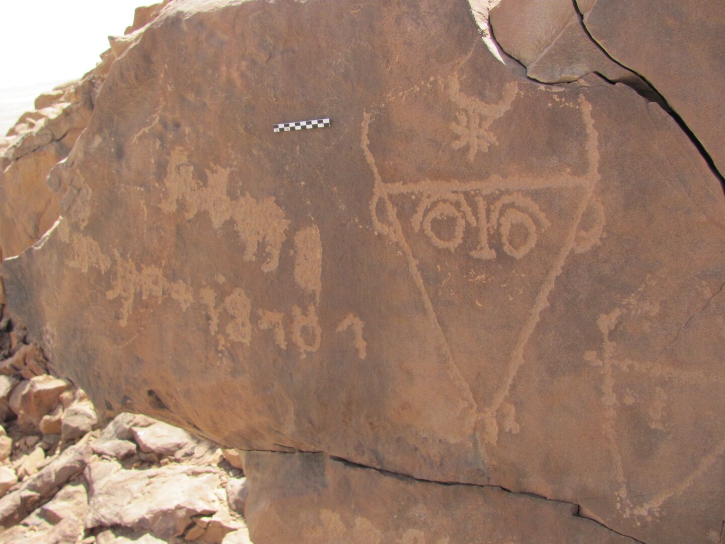 inscription of siglum ELHT Jabal Ġunaym Tay 29