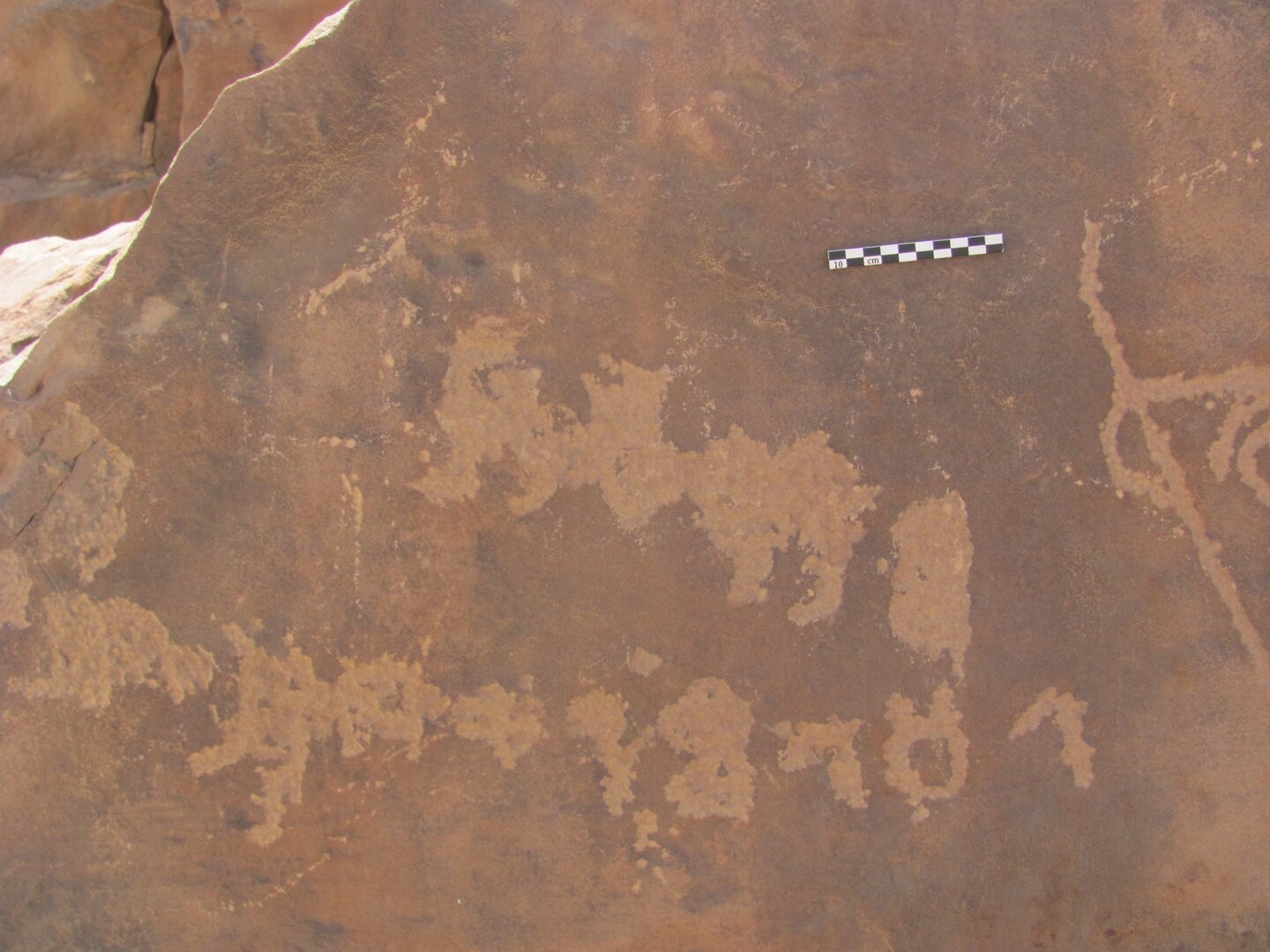 inscription of siglum ELHT Jabal Ġunaym Tay 29
