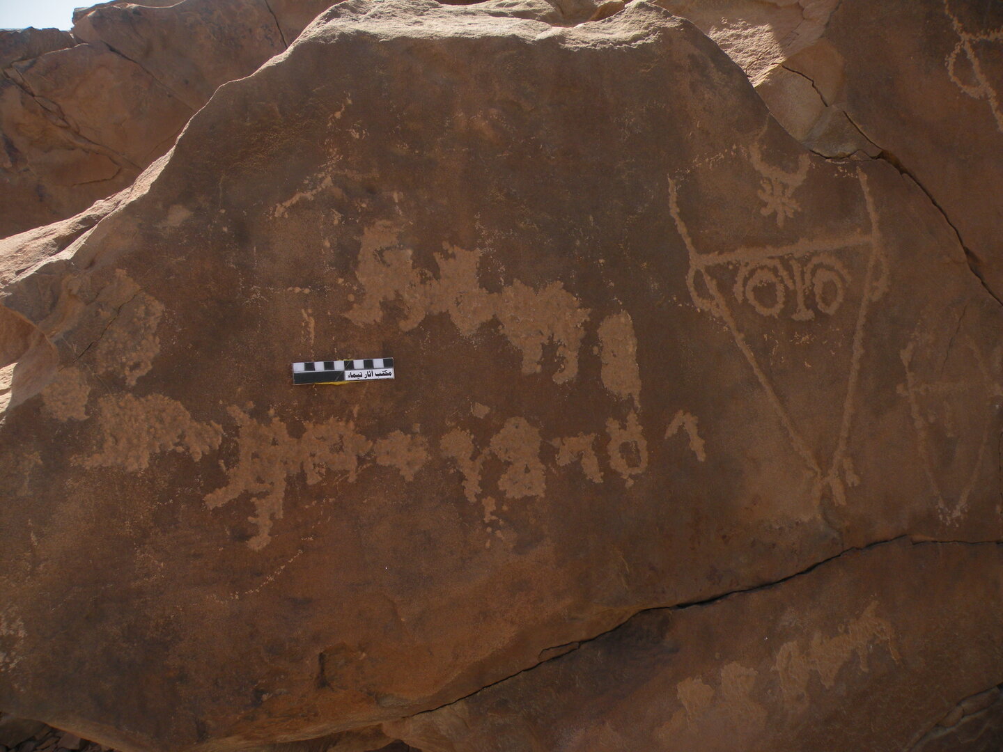 inscription of siglum ELHT Jabal Ġunaym Tay 29