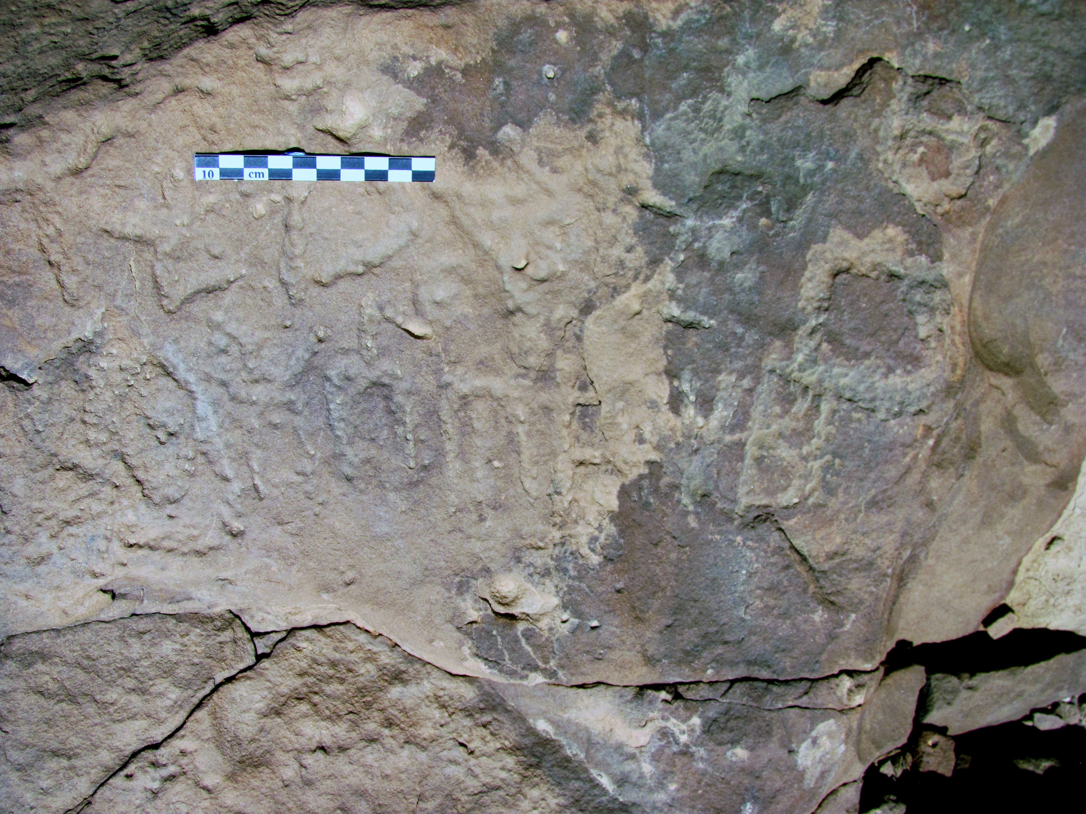 inscription of siglum ELHT Jabal Ġunaym Tay 3