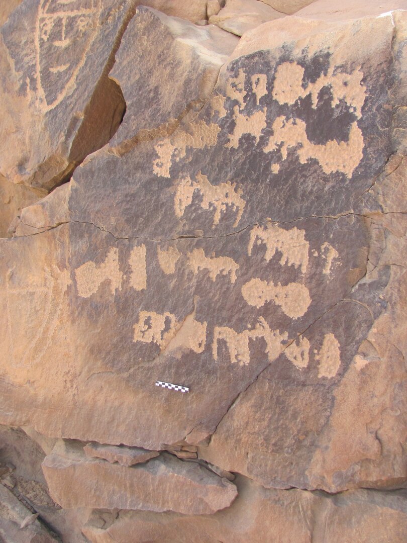 inscription of siglum ELHT Jabal Ġunaym Tay 30