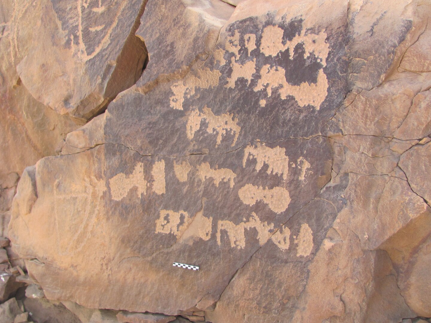 inscription of siglum ELHT Jabal Ġunaym Tay 30