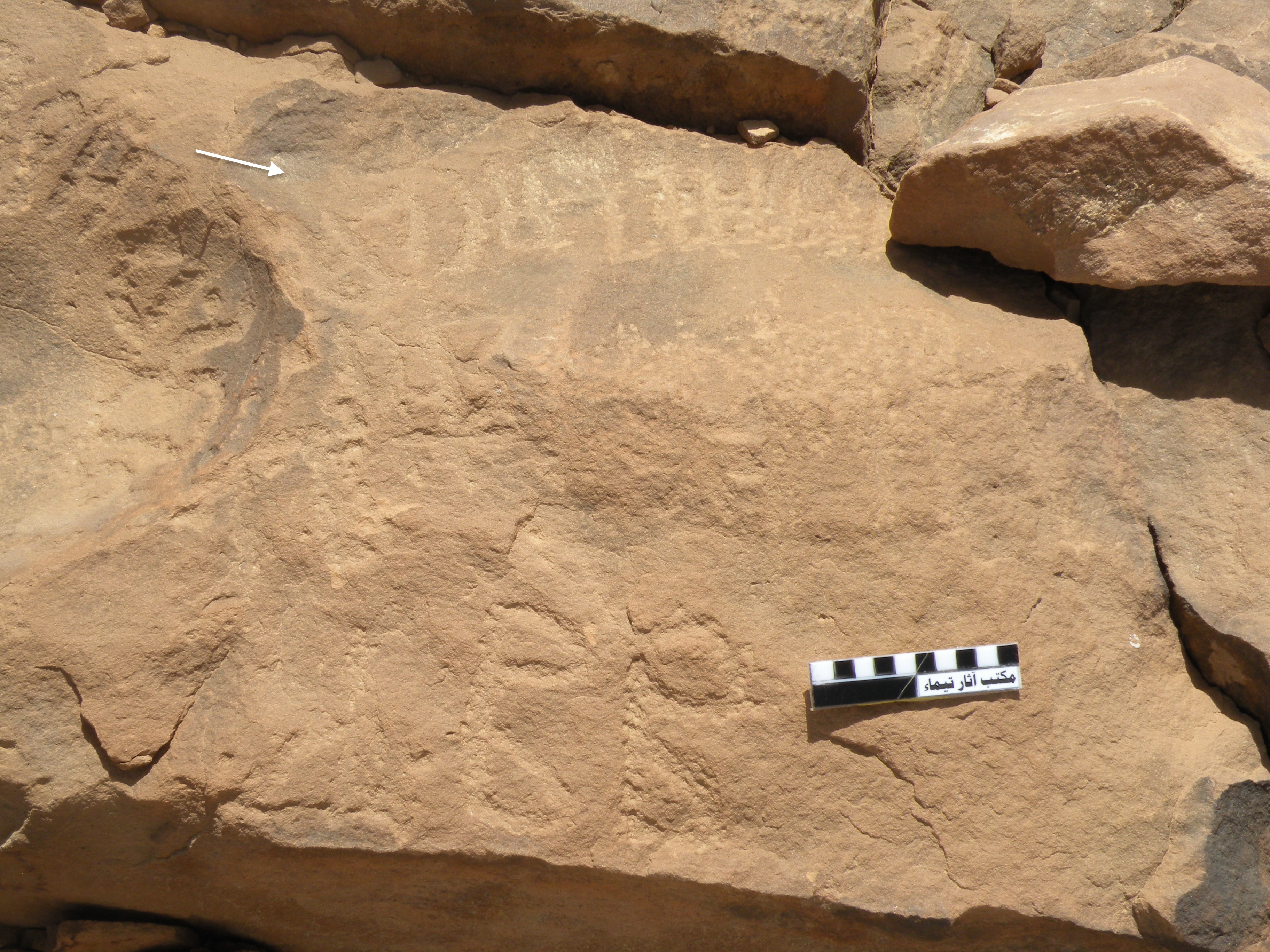 inscription of siglum ELHT Jabal Ġunaym Tay 35