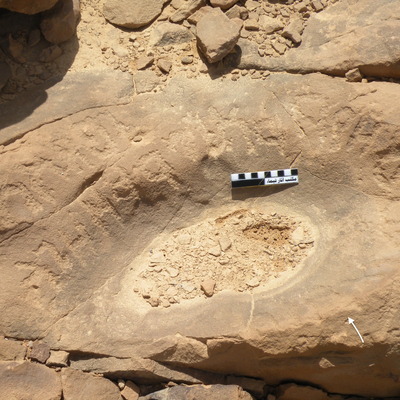 inscription of siglum ELHT Jabal Ġunaym Tay 37