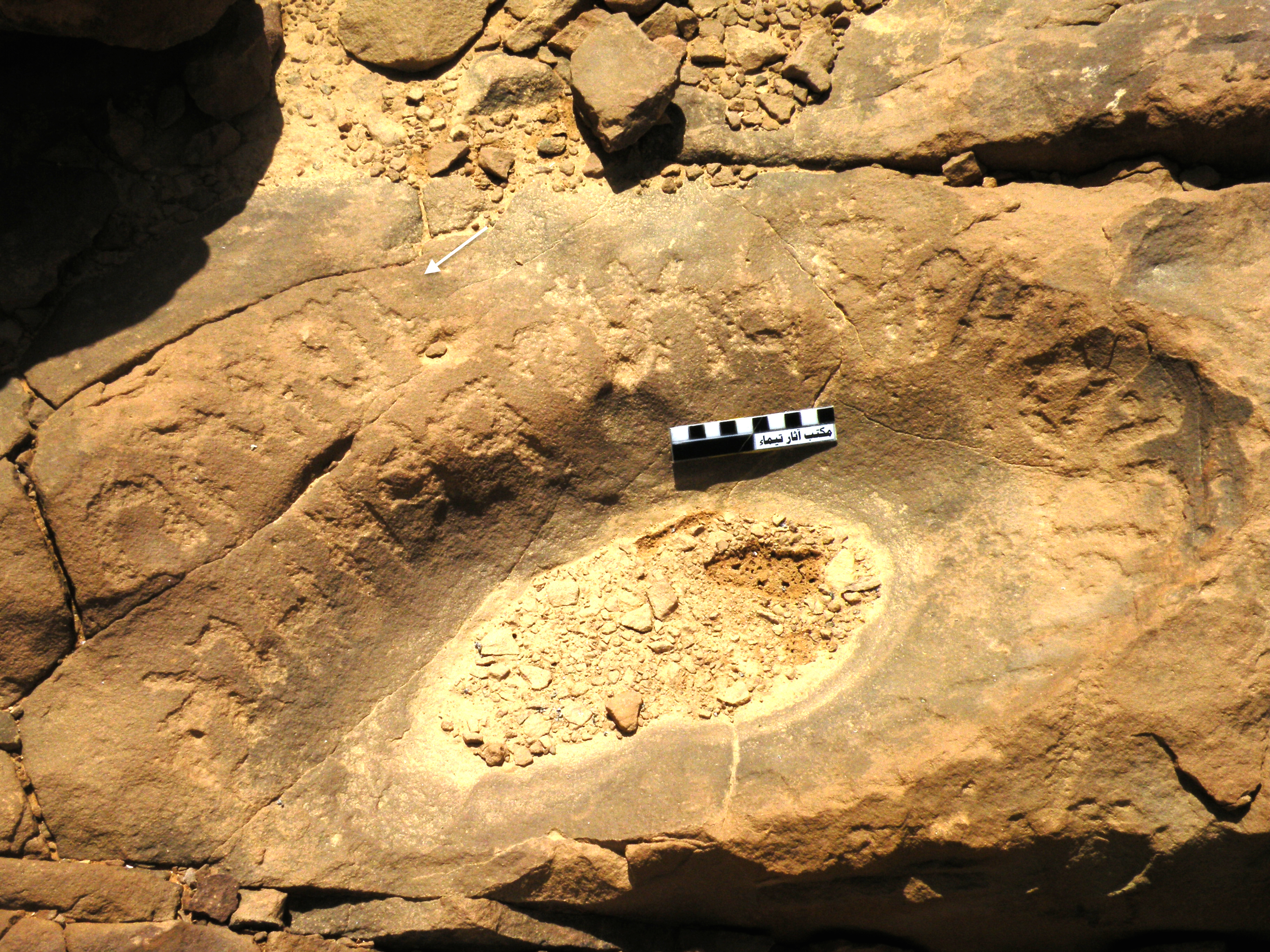 inscription of siglum ELHT Jabal Ġunaym Tay 38
