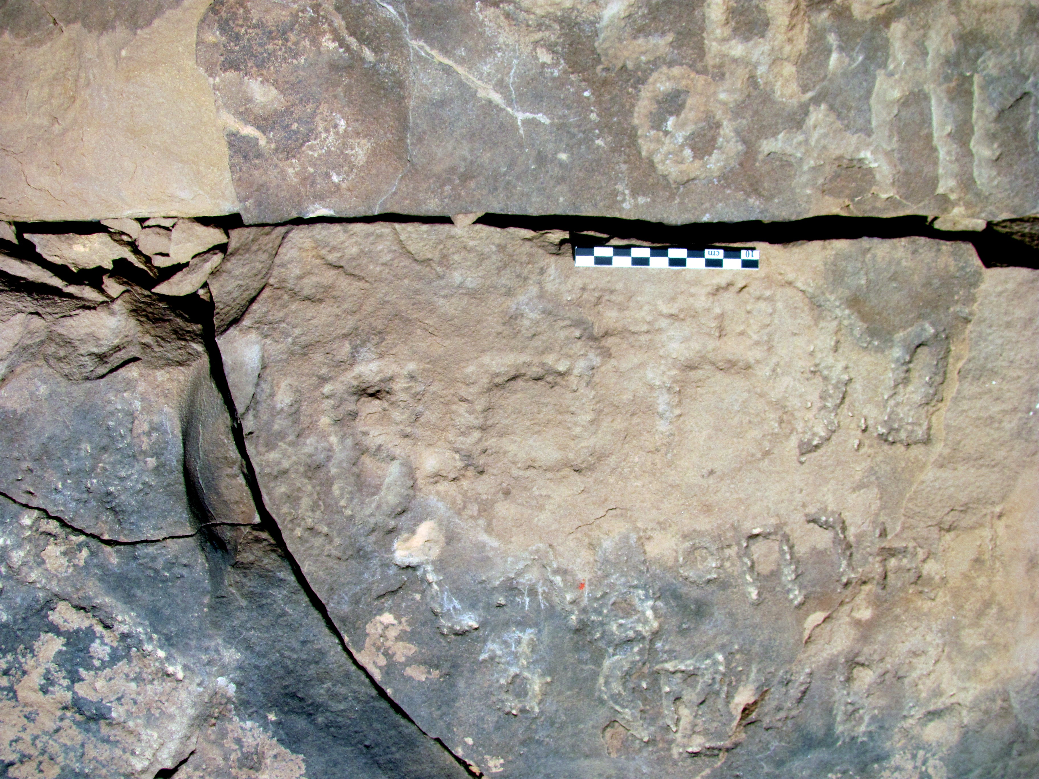 inscription of siglum ELHT Jabal Ġunaym Tay 6