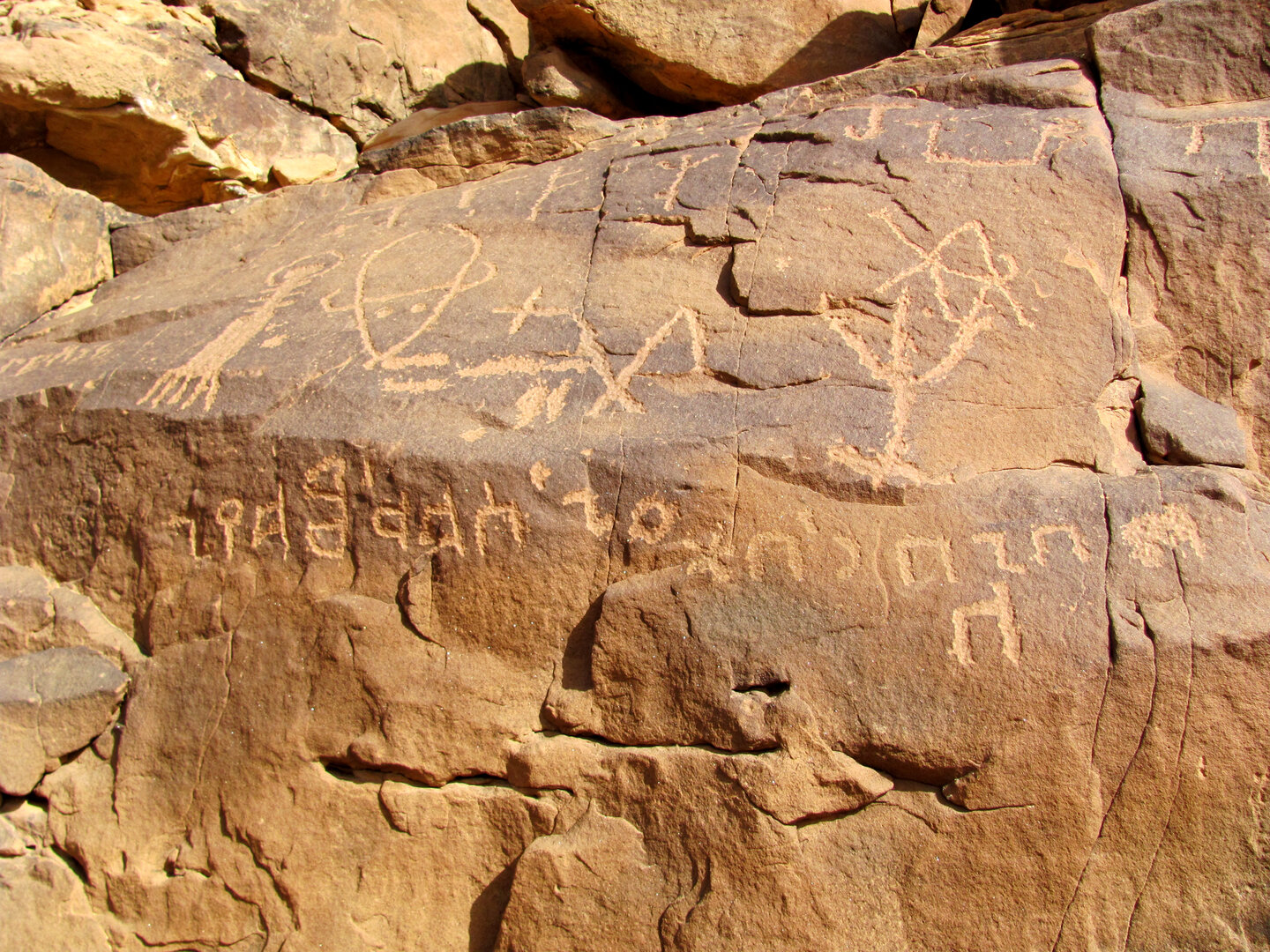 inscription of siglum ELHT Wādī al-Zaydāniyyah Tay 1