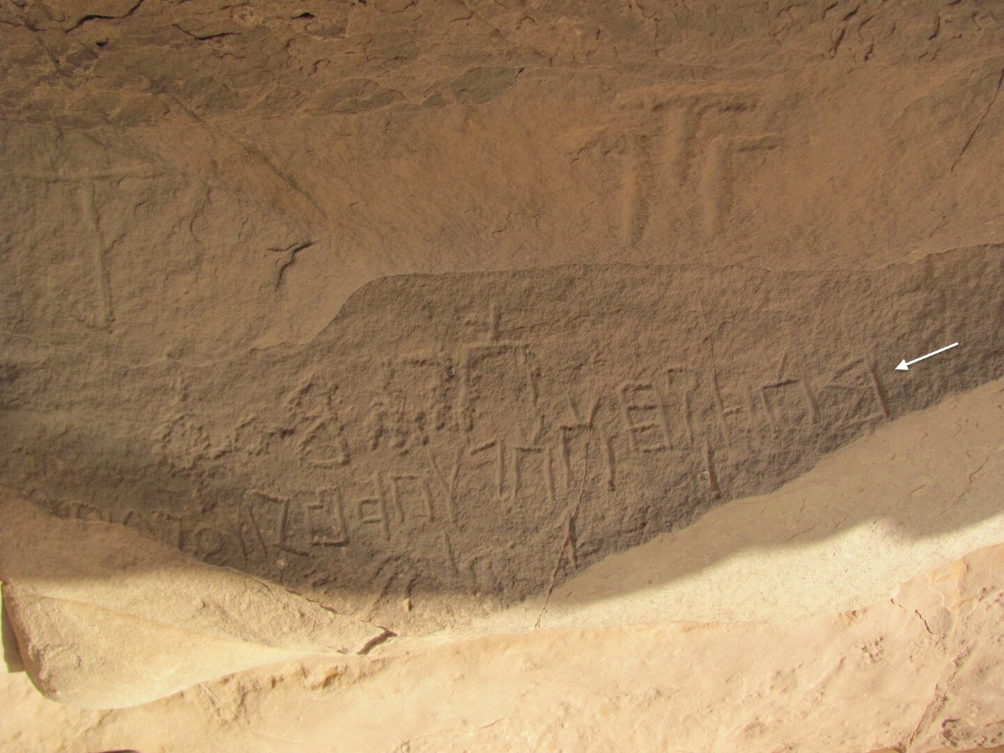 inscription of siglum ELHT Wādī al-Zaydāniyyah Tay 11