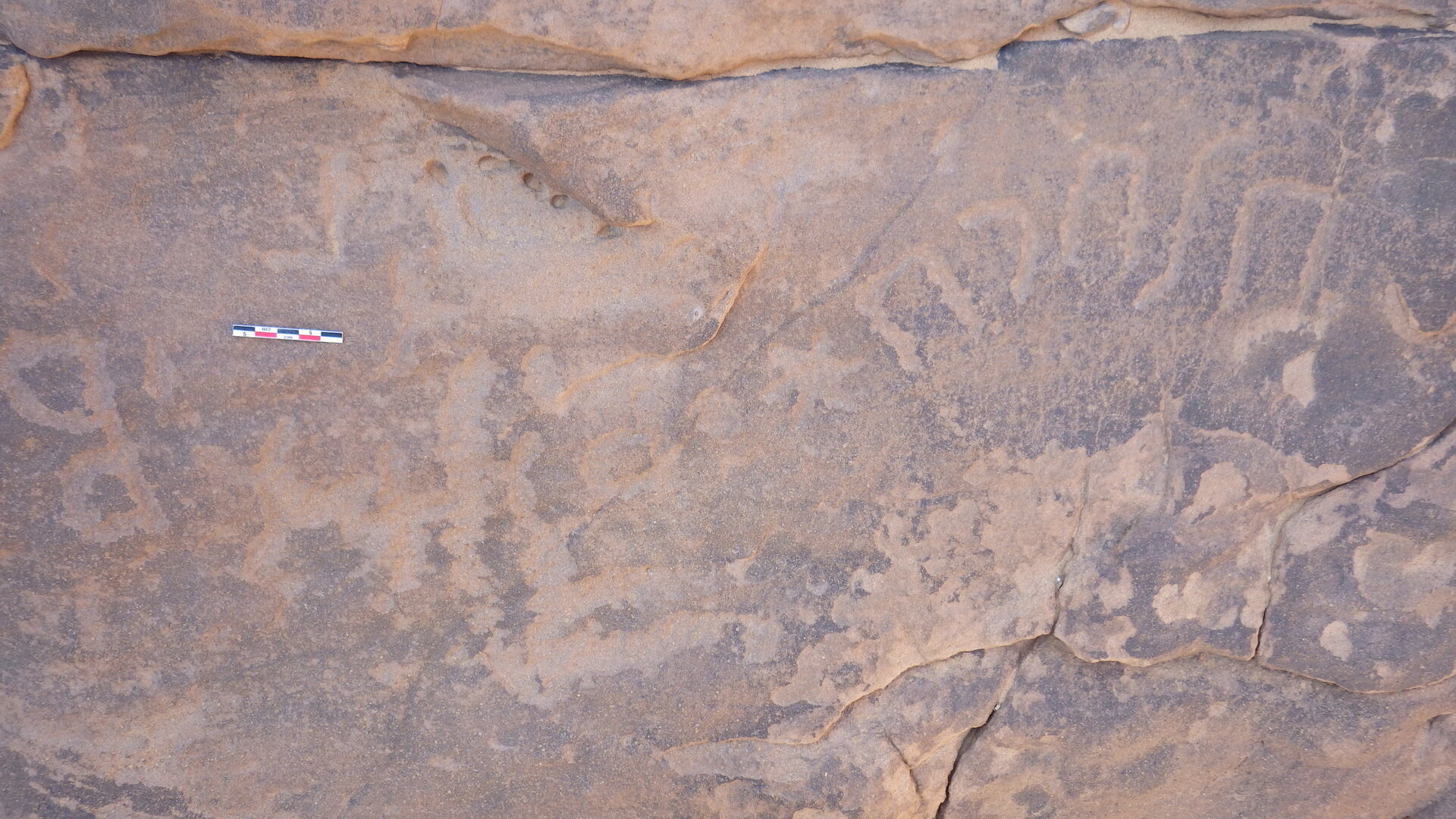 inscription of siglum ELHT Wādī al-Zaydāniyyah Tay 18