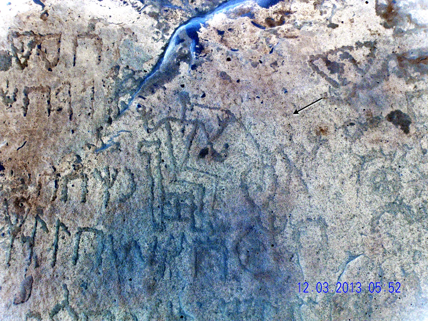 inscription of siglum ELHT Waḍaḥā Tay 3