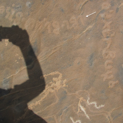 inscription of siglum ELHT Waḍaḥā Tay 5