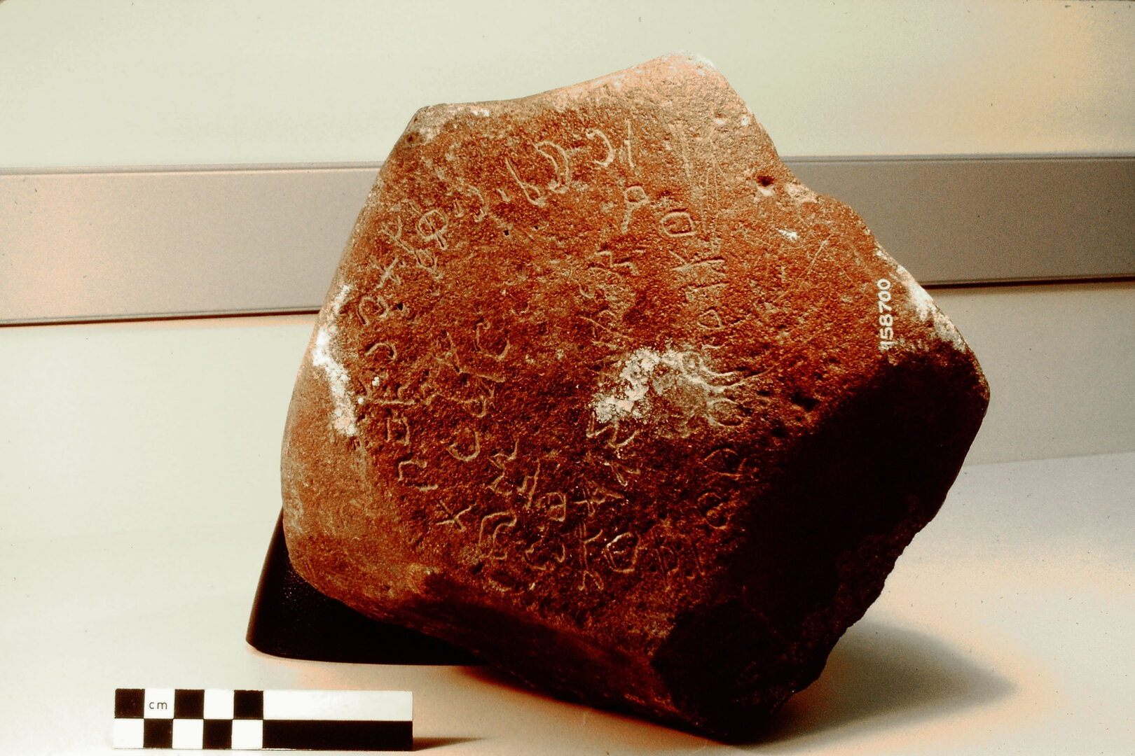 inscription of siglum Field Museum of Natural History, Chicago 158700