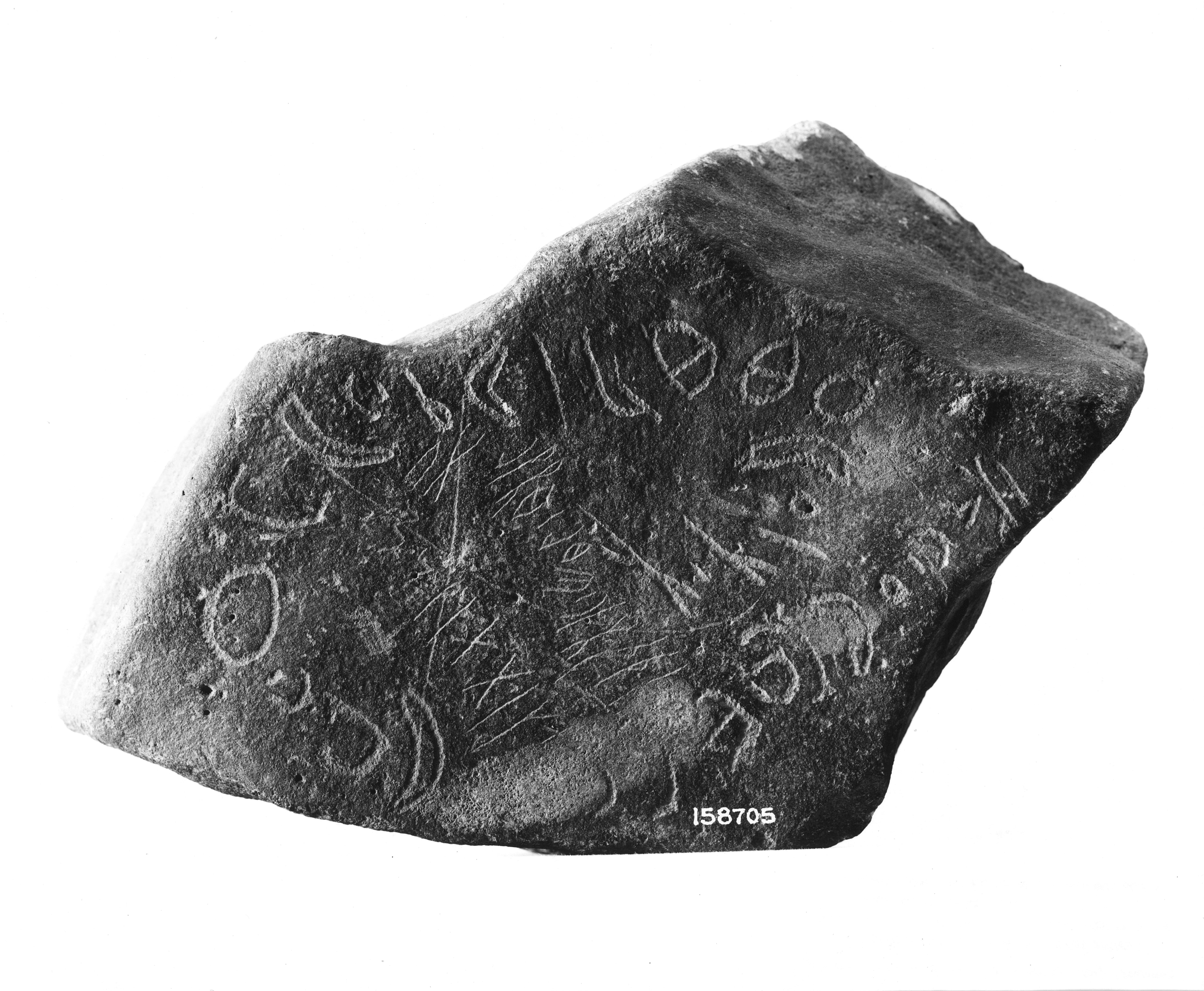 inscription of siglum Field Museum of Natural History, Chicago 158705.2