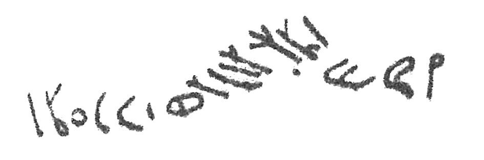 inscription of siglum HCH 123