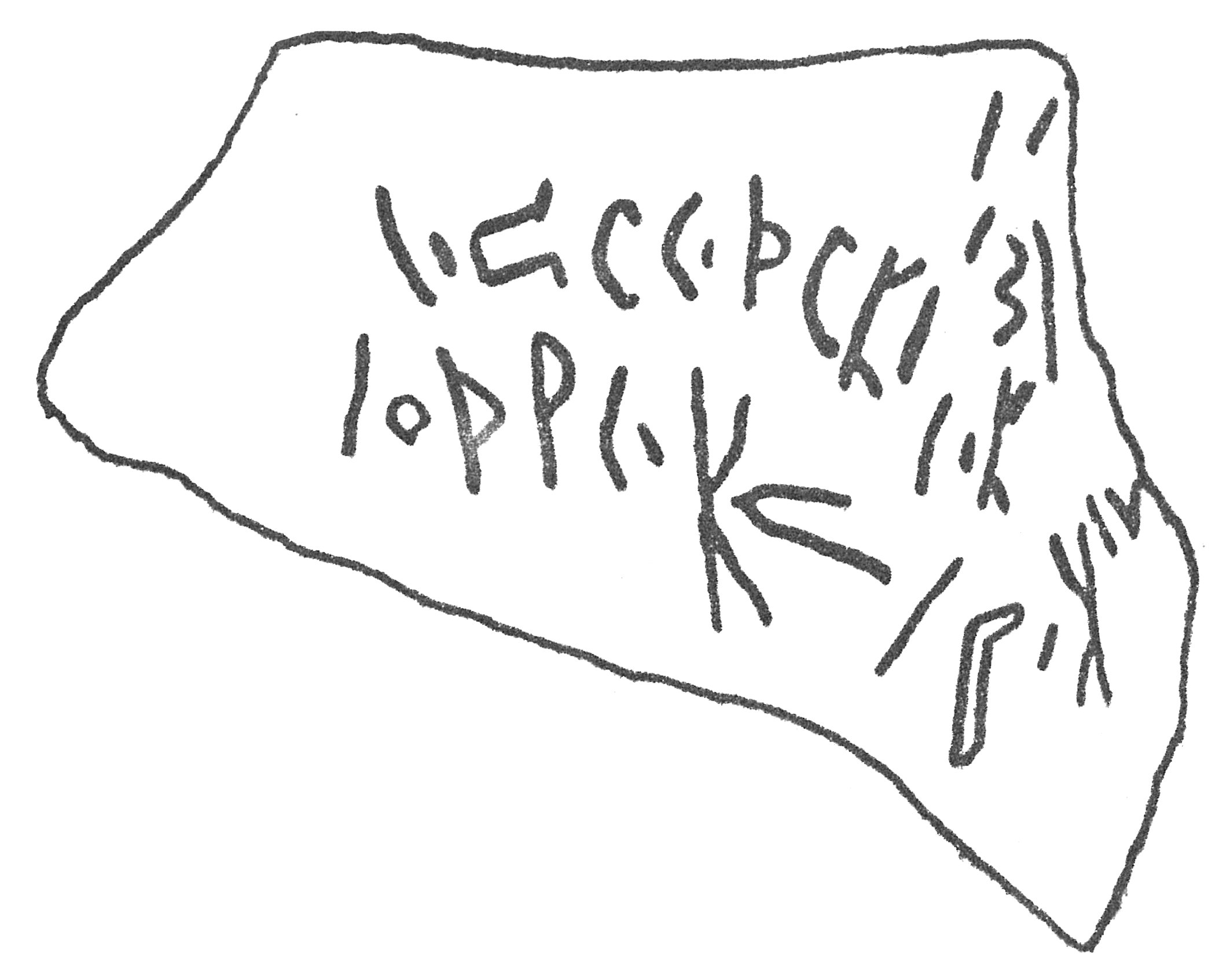 inscription of siglum HCH 140