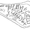 inscription of siglum HCH 154
