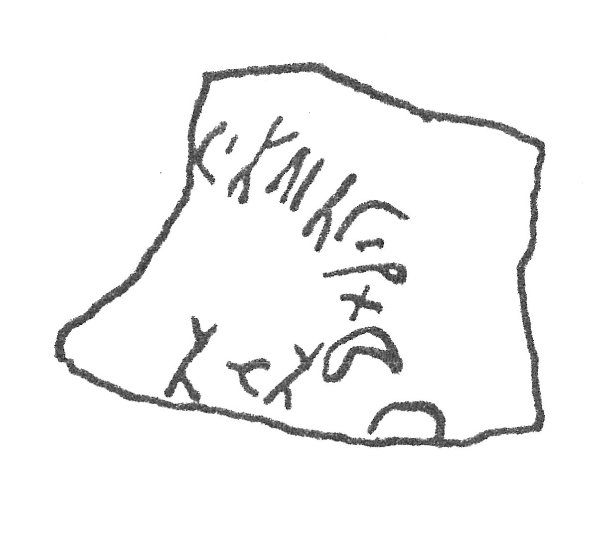 inscription of siglum HCH 157